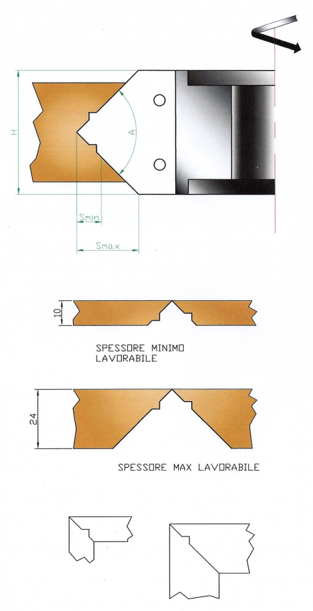 MEC10-A - FRESA PER FOLDING